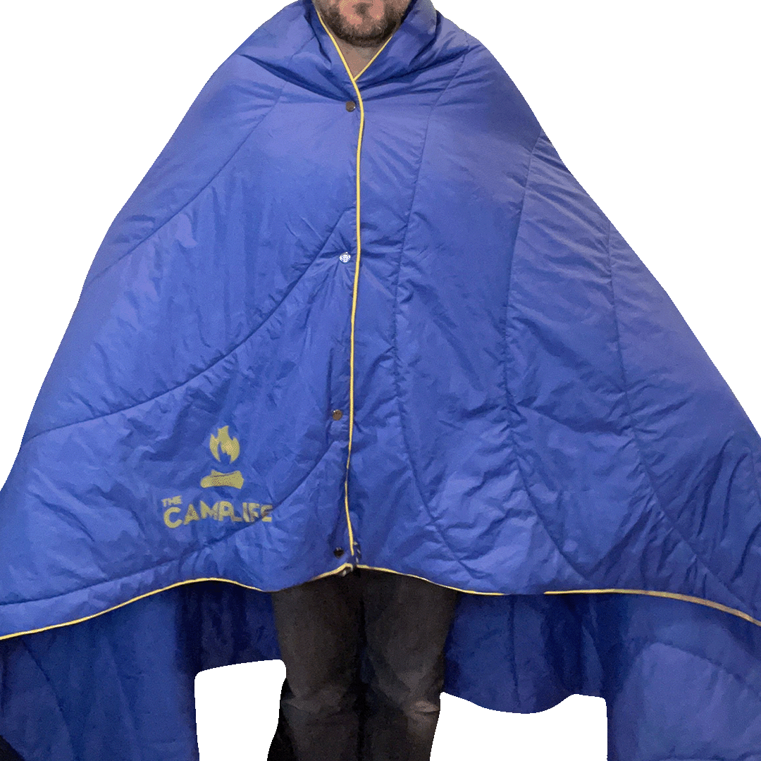 Camping poncho online blanket